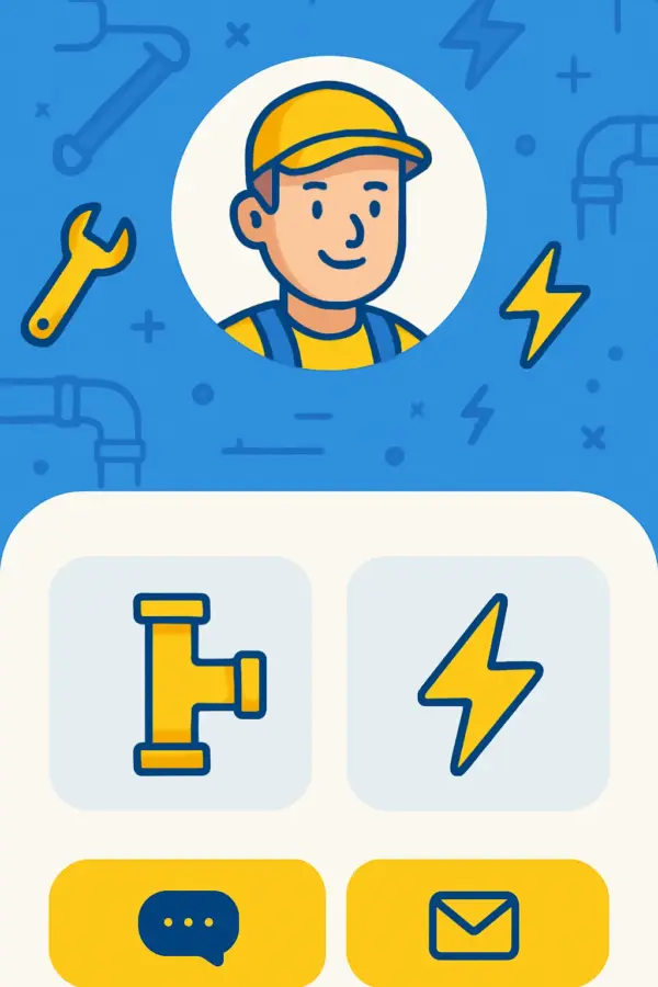 一頁式水電工介紹頁