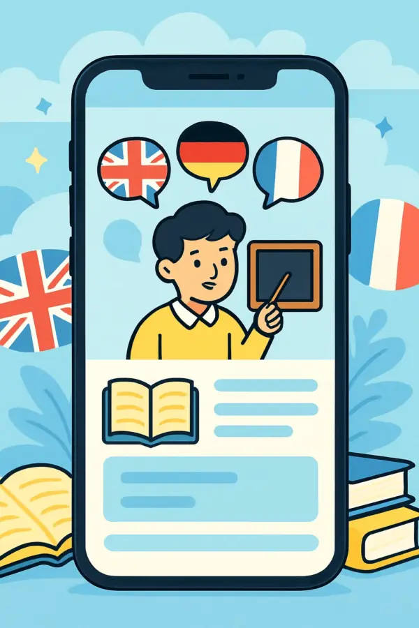 一頁式語言家教個人介紹頁