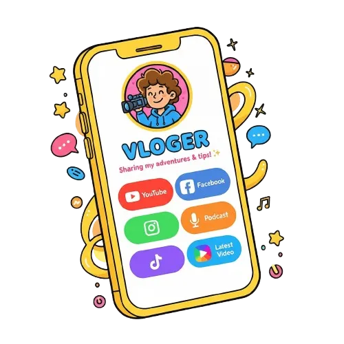 一頁式網紅介紹頁