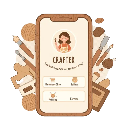 一頁式工藝師介紹頁