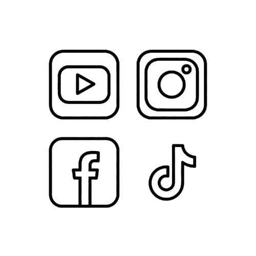 YT+FB+IG+抖音 ICON